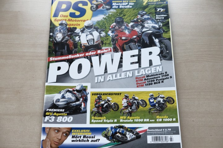 Deckblatt PS Sport Motorrad (07/2013)